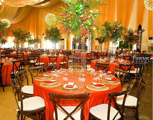 finesse dinner display image